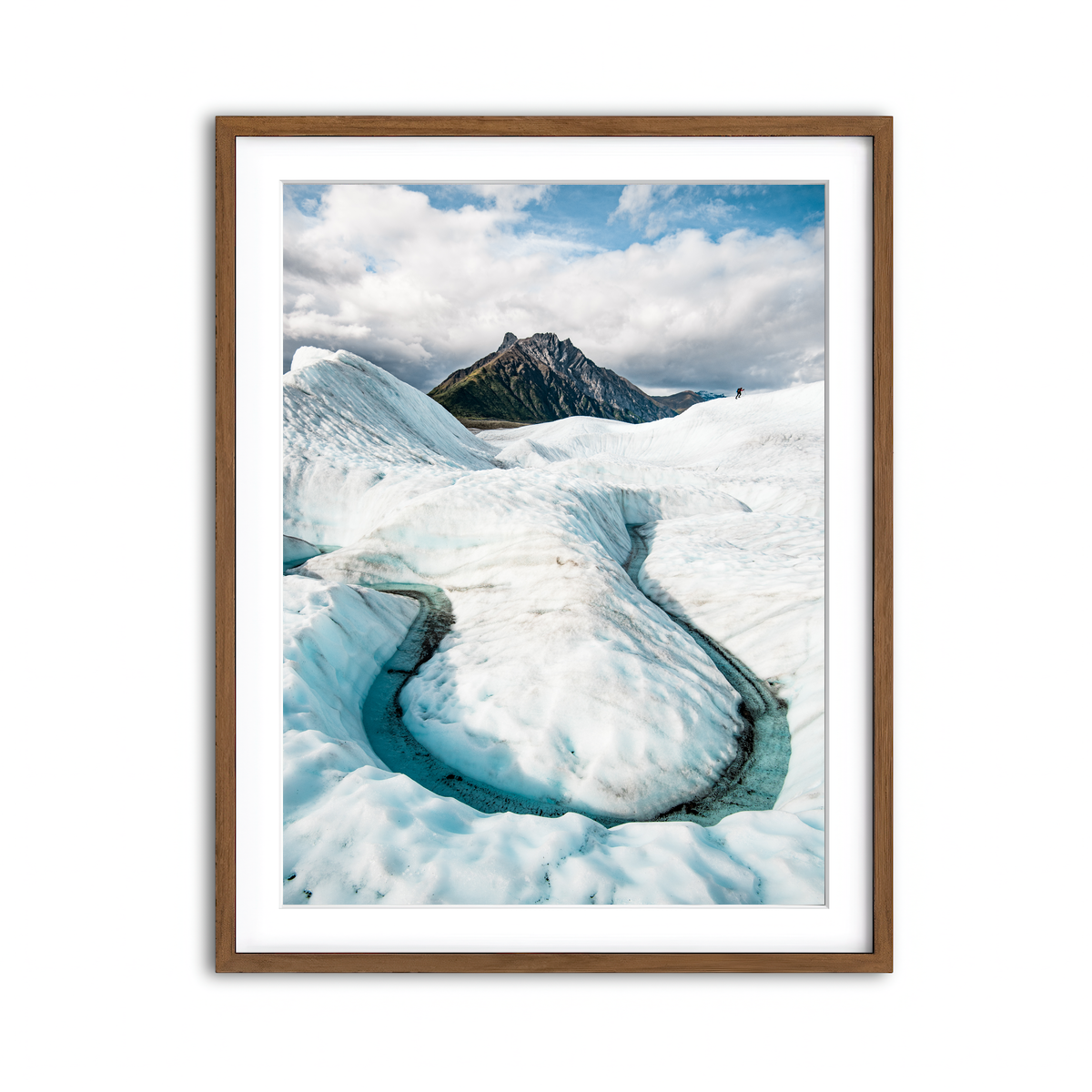 Framed Print 3x4 Walnut