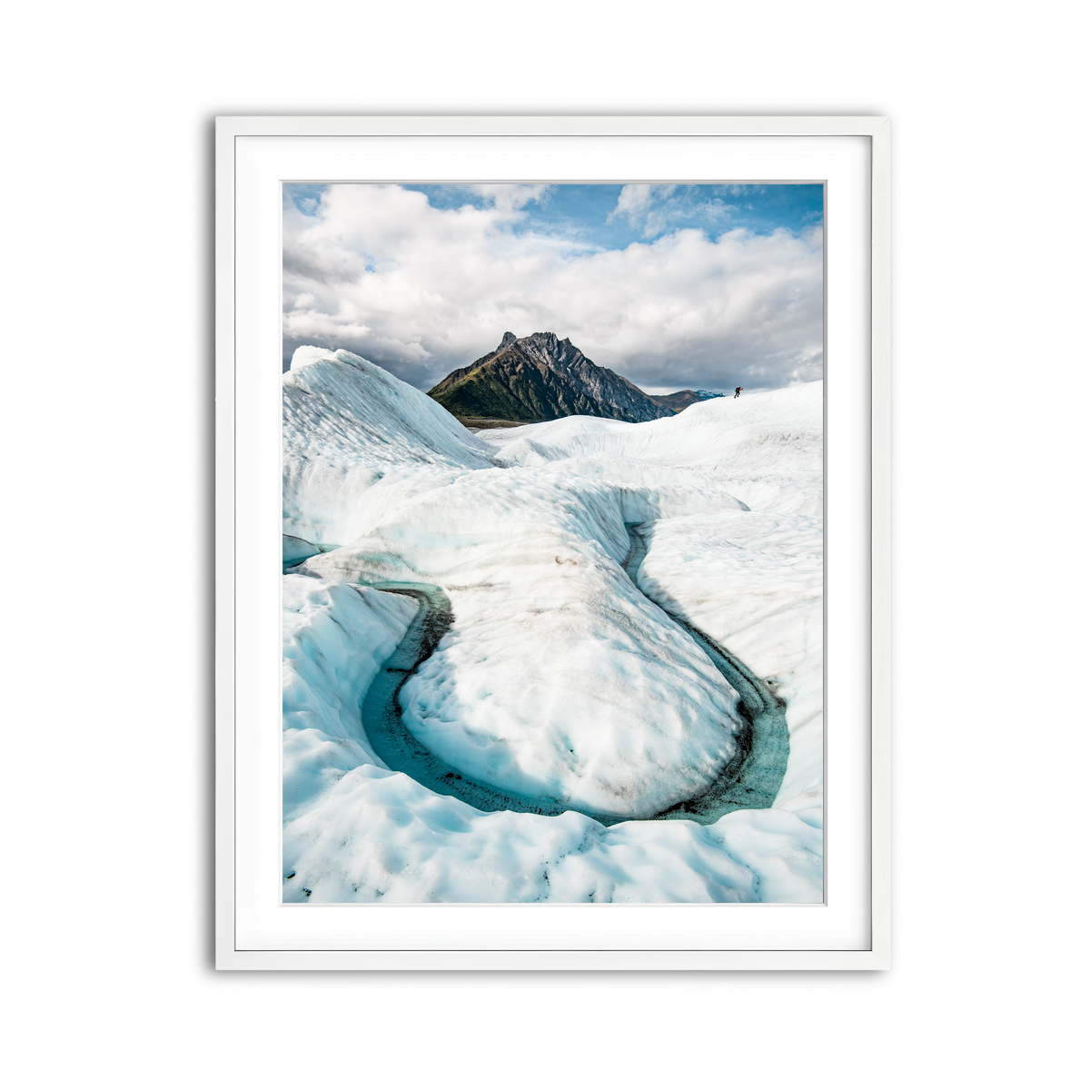 Framed Print 3x4 White