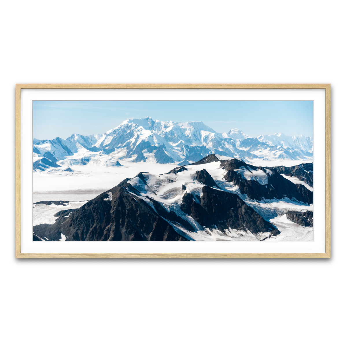 Framed Print 2x1 Natural