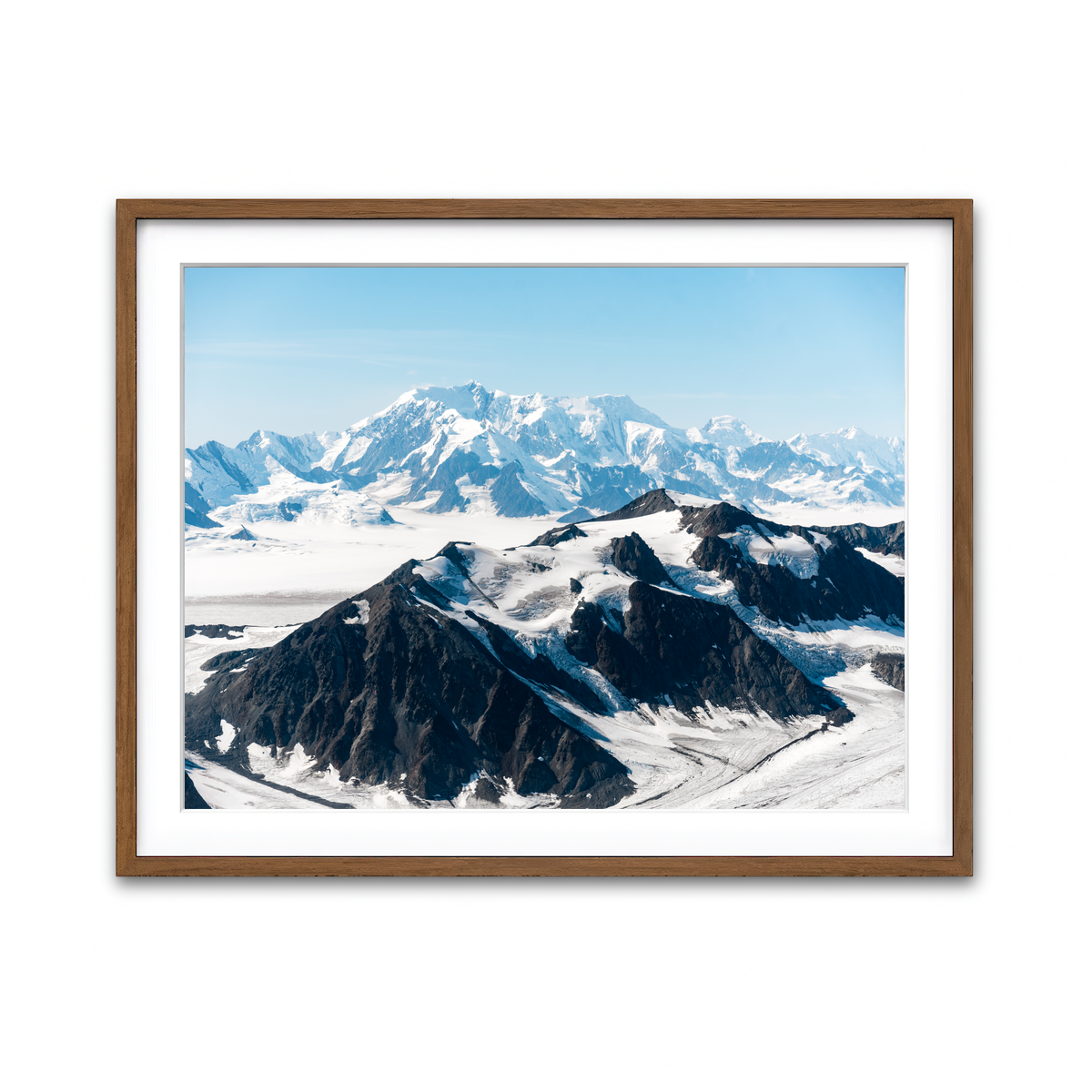 Framed Print 4x3 Walnut