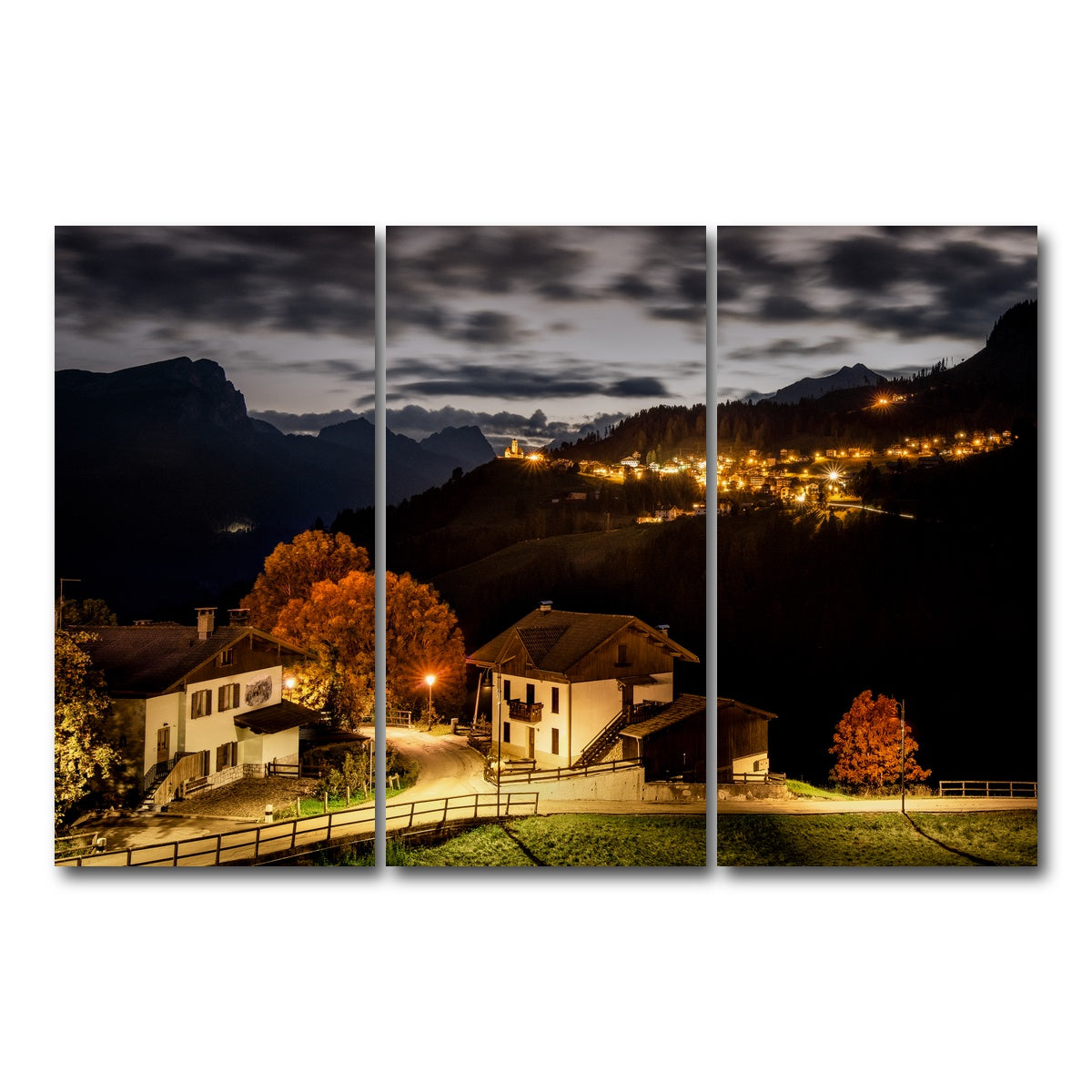 AUTO-MOCKUP WHITE | Colle Santa Lucia | 3 Piece | Gallery Wrap Canvas | group=12x24