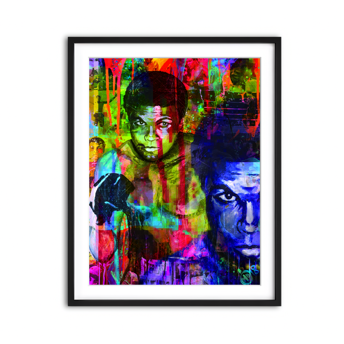 Framed Print 3x4 Black