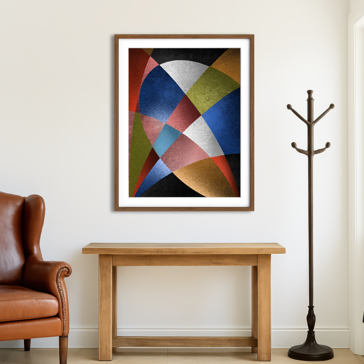 AUTO-MOCKUP ROOM | Color Scheme Wall Art