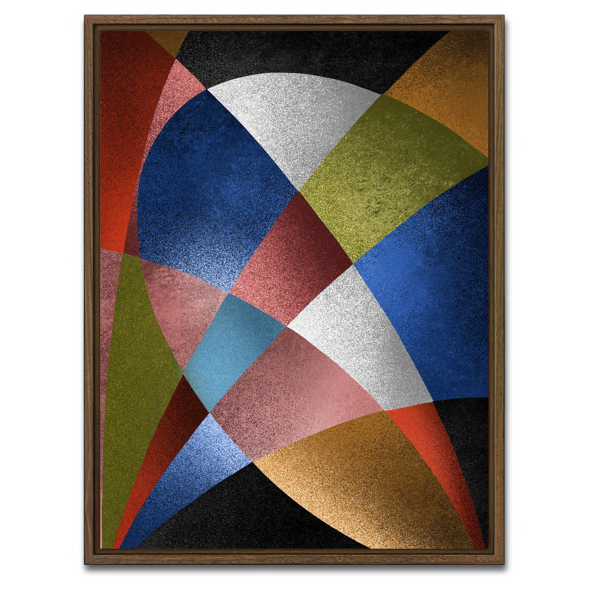 AUTO-MOCKUP WHITE | Color Scheme | 1 Piece | Walnut Framed Canvas | group=3x4