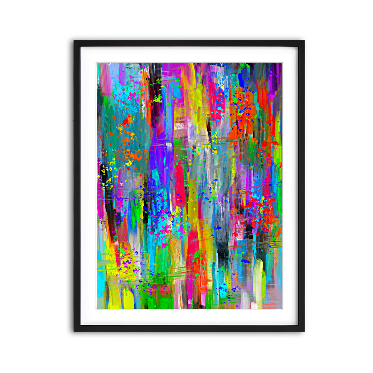 Framed Print 3x4 Black