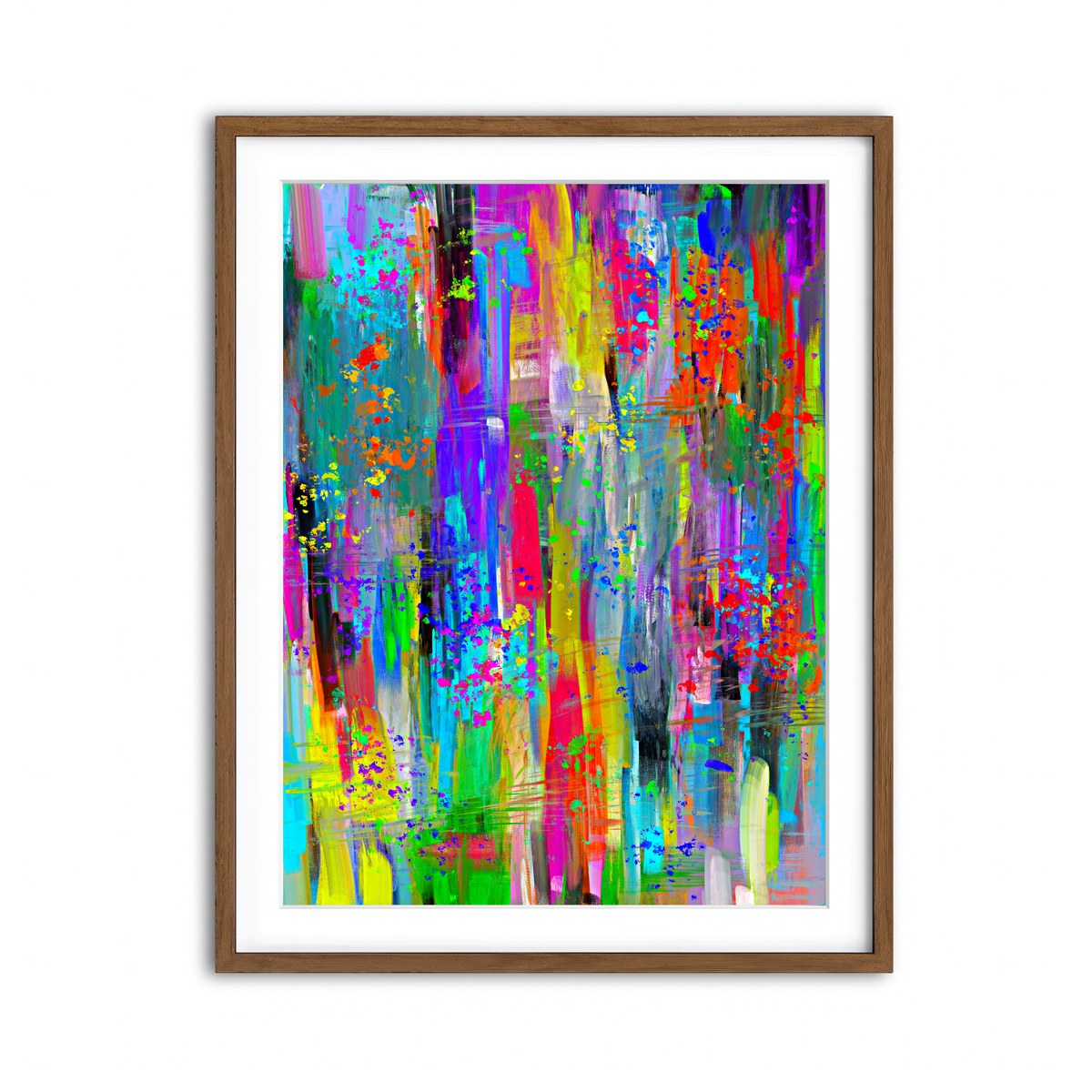 Framed Print 3x4 Walnut