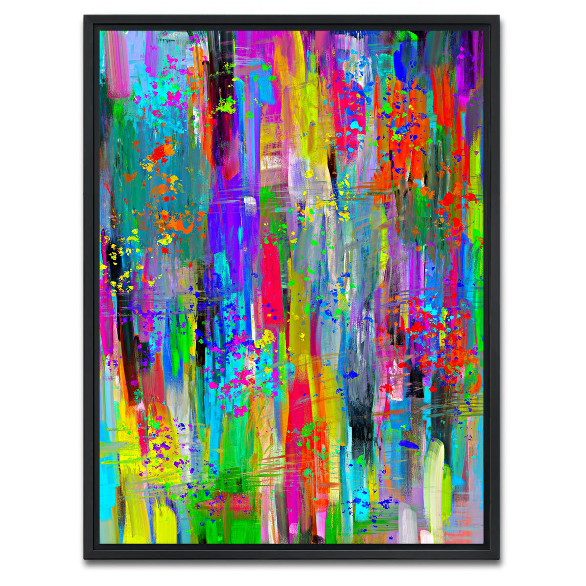 AUTO-MOCKUP WHITE | Color Splash | 1 Piece | Black Framed Canvas | group=3x4