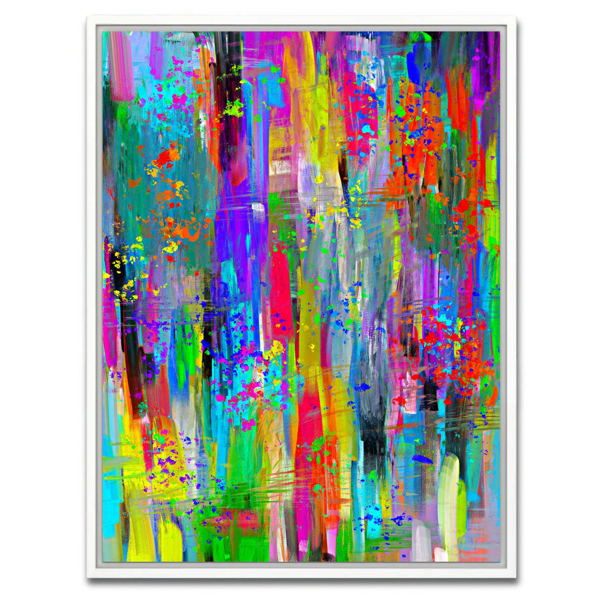 AUTO-MOCKUP WHITE | Color Splash | 1 Piece | White Framed Canvas | group=3x4