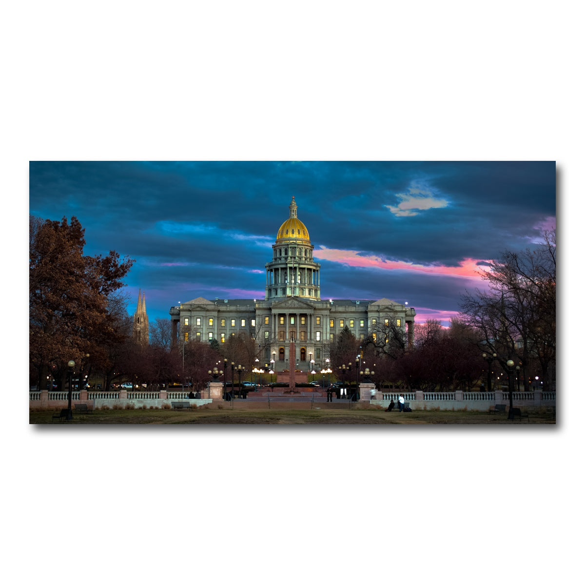 AUTO-MOCKUP WHITE | Colorado Capitol | 1 Piece | Gallery Wrap Canvas | group=2x1