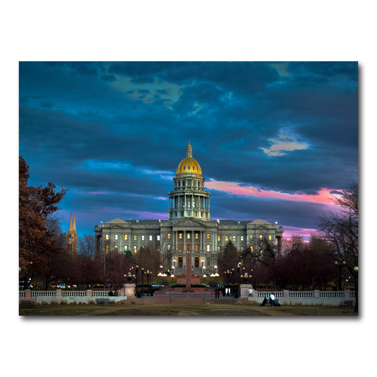 AUTO-MOCKUP WHITE | Colorado Capitol | 1 Piece | Gallery Wrap Canvas | group=4x3