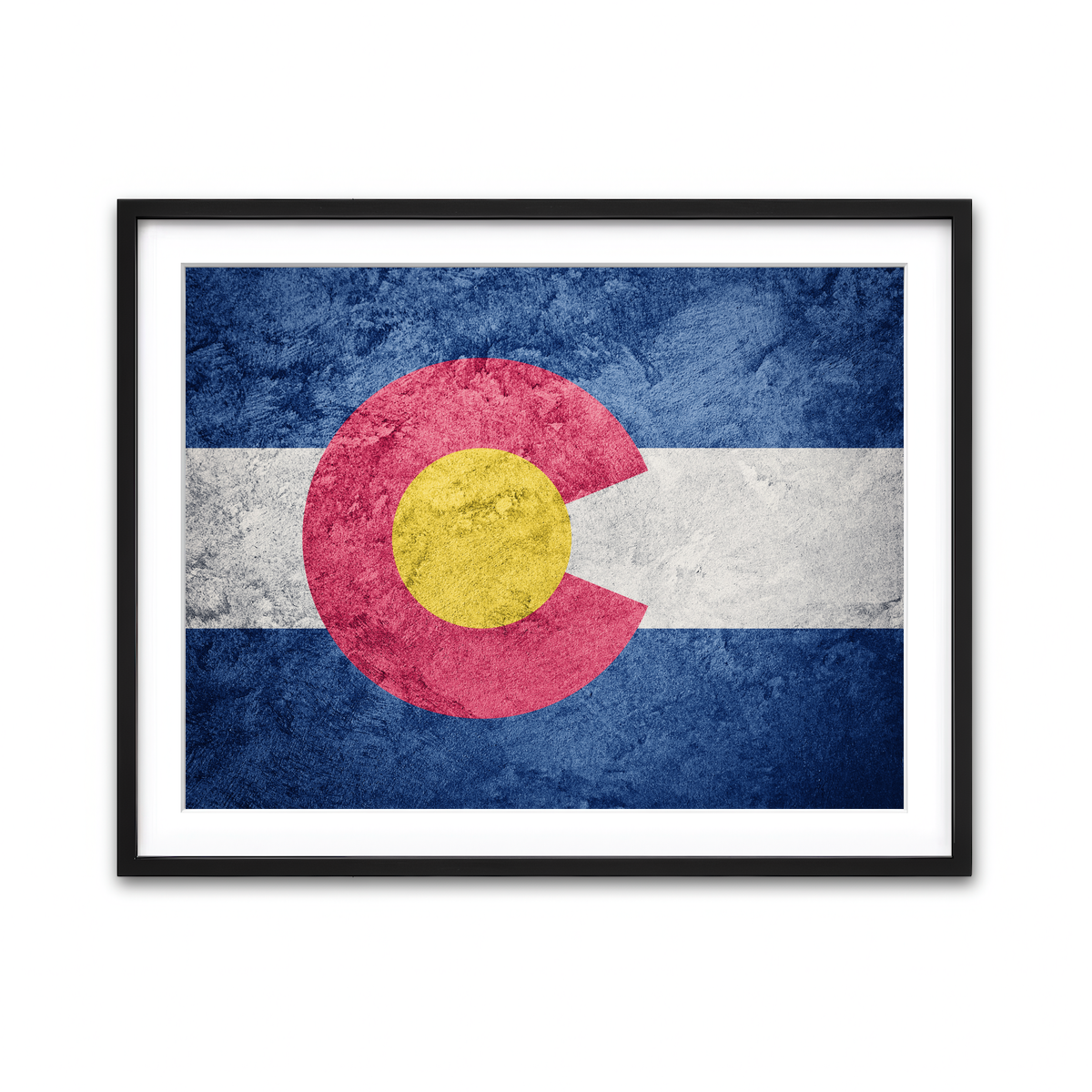 Framed Print 4x3 Black