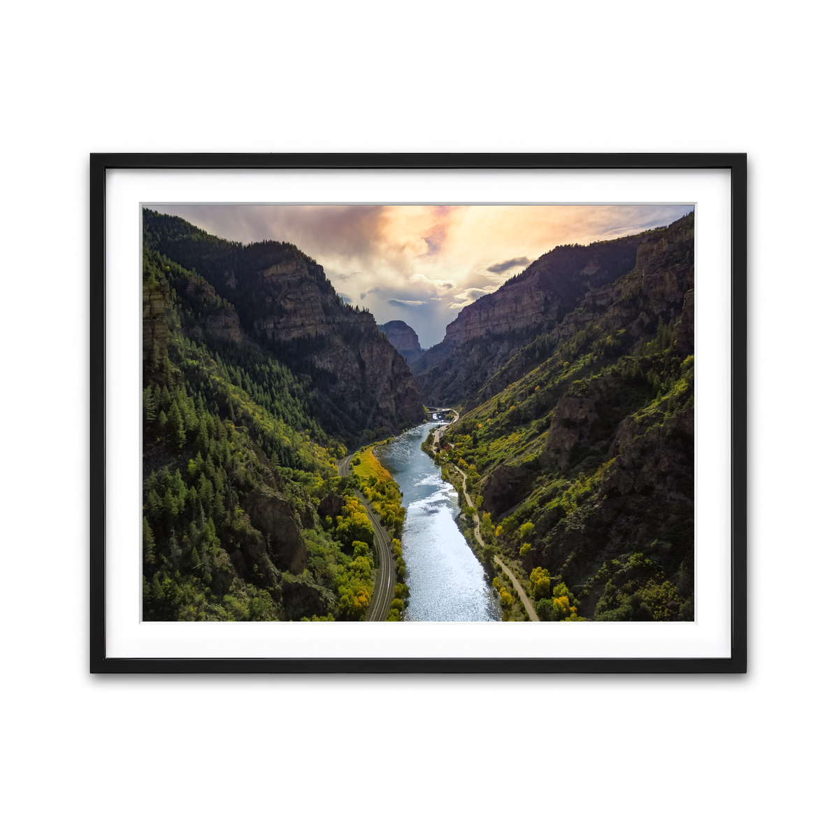Framed Print 4x3 Black