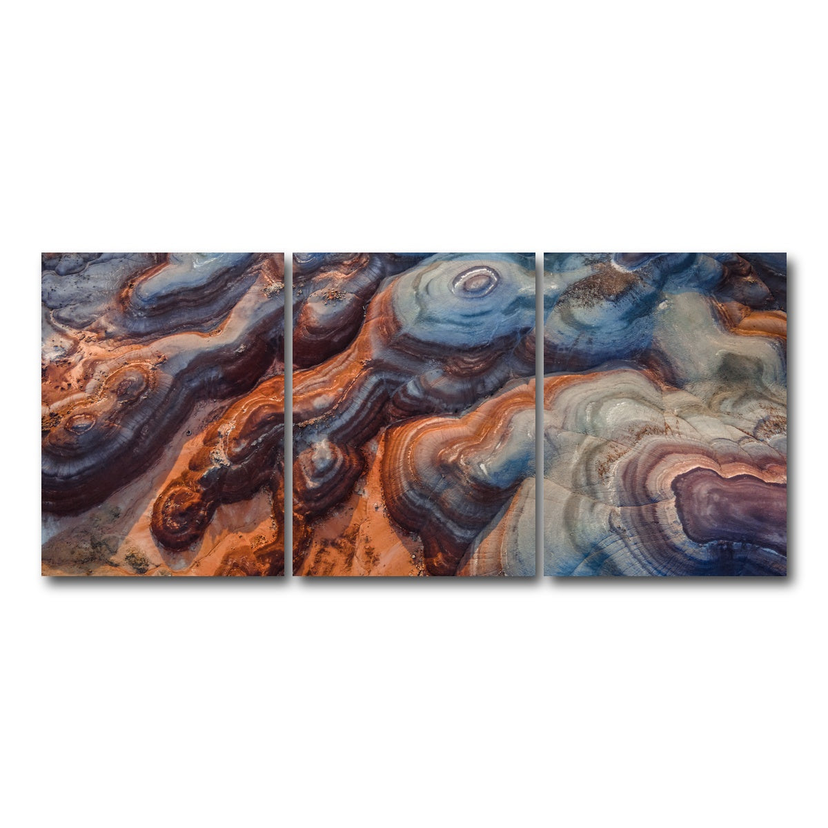 AUTO-MOCKUP WHITE | Colored Hills | 3 Piece | Gallery Wrap Canvas | group=18x24