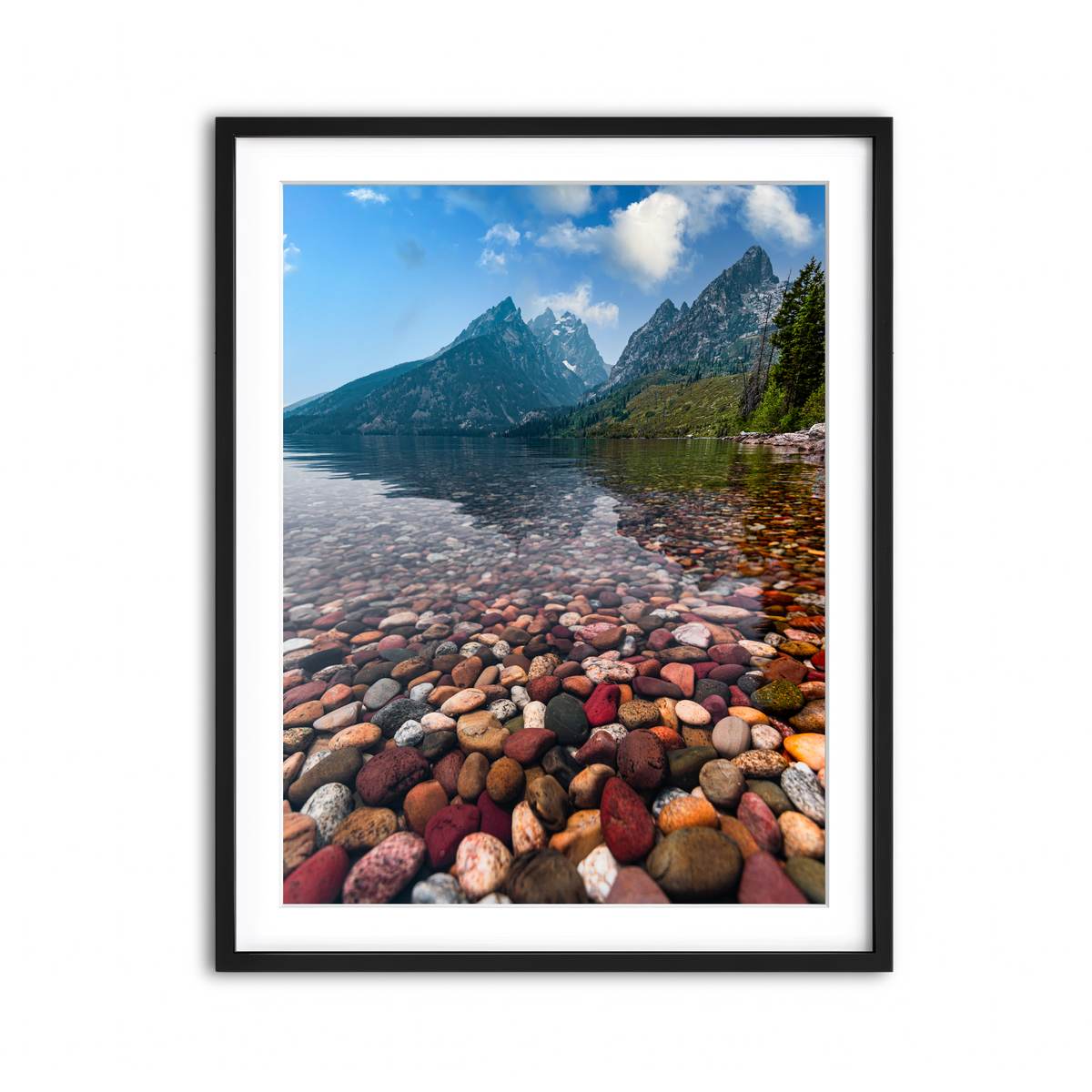 Framed Print 3x4 Black