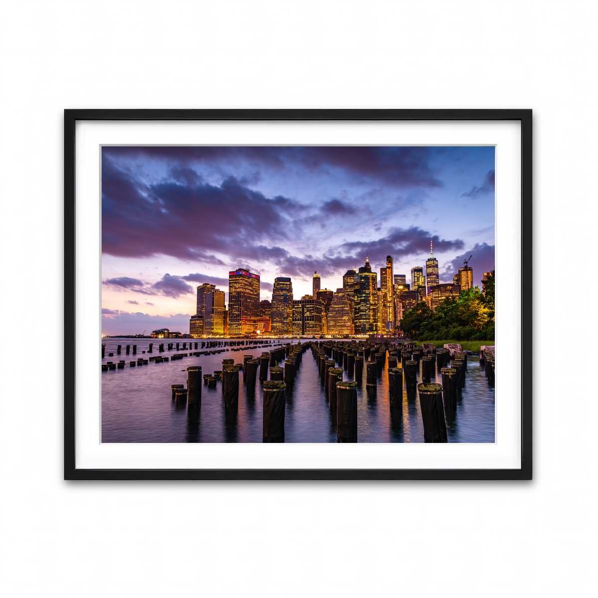 Framed Print 4x3 Black