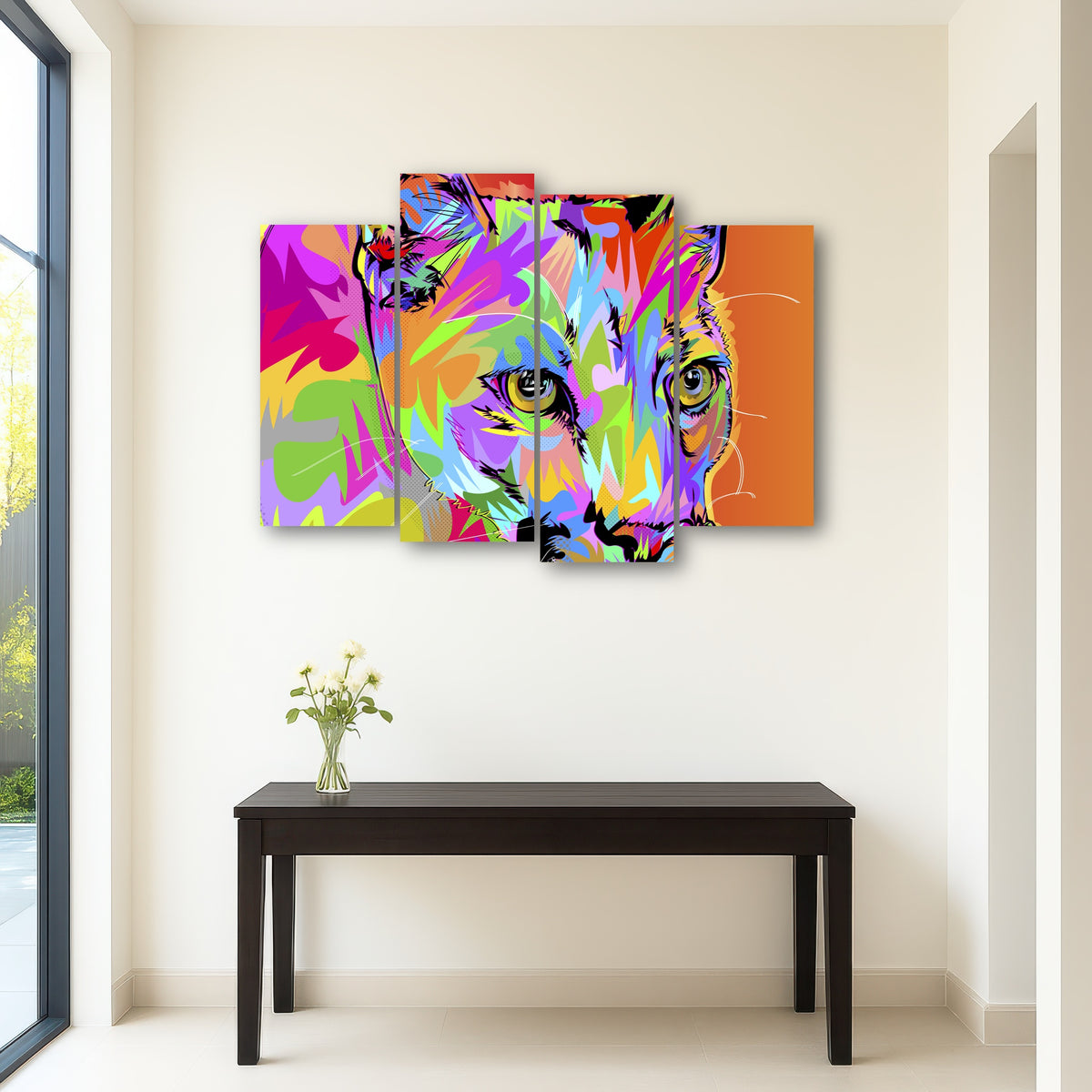 AUTO-MOCKUP ROOM | Colorful Panther