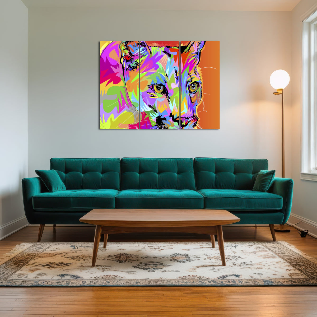 AUTO-MOCKUP ROOM | Colorful Panther