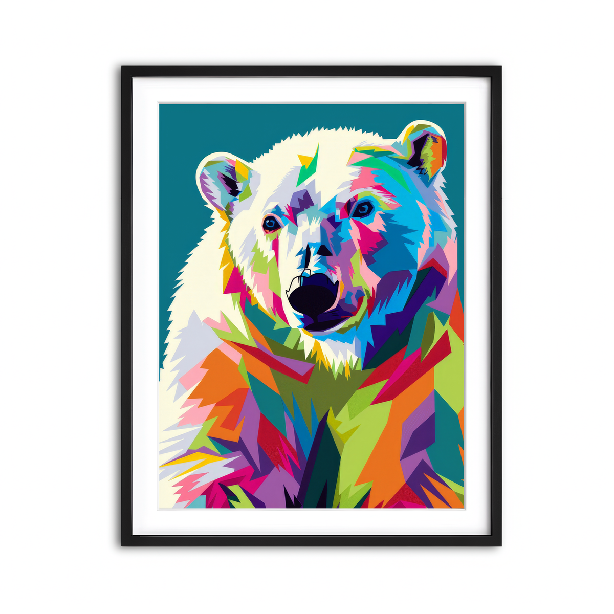 Framed Print 3x4 Black