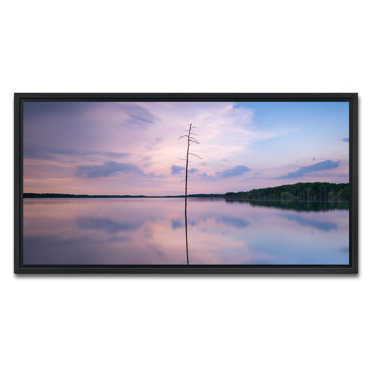 AUTO-MOCKUP WHITE | Colorful Reflections | 1 Piece | Black Framed Canvas | group=2x1