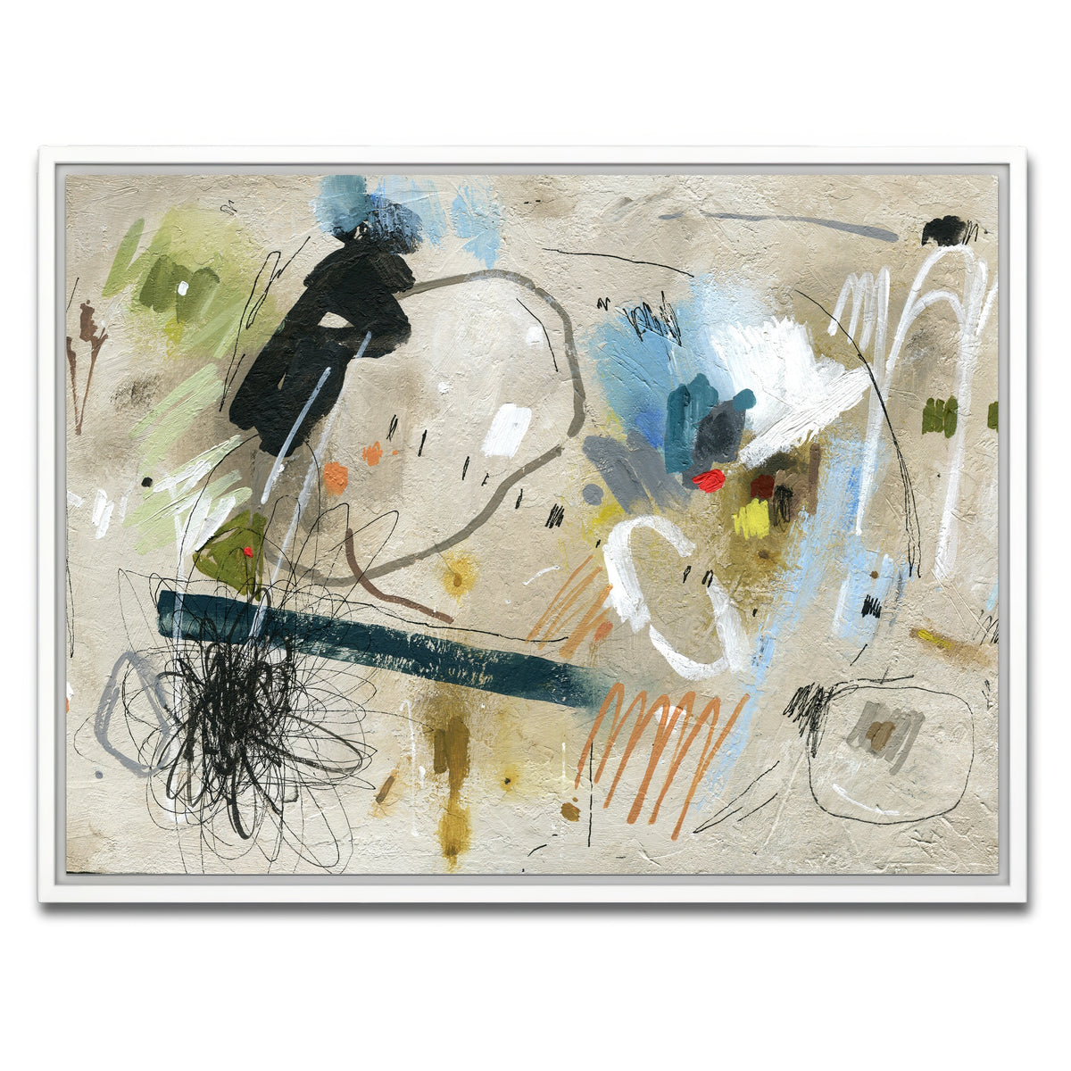 AUTO-MOCKUP WHITE | Colour2 | 1 Piece | White Framed Canvas | group=4x3