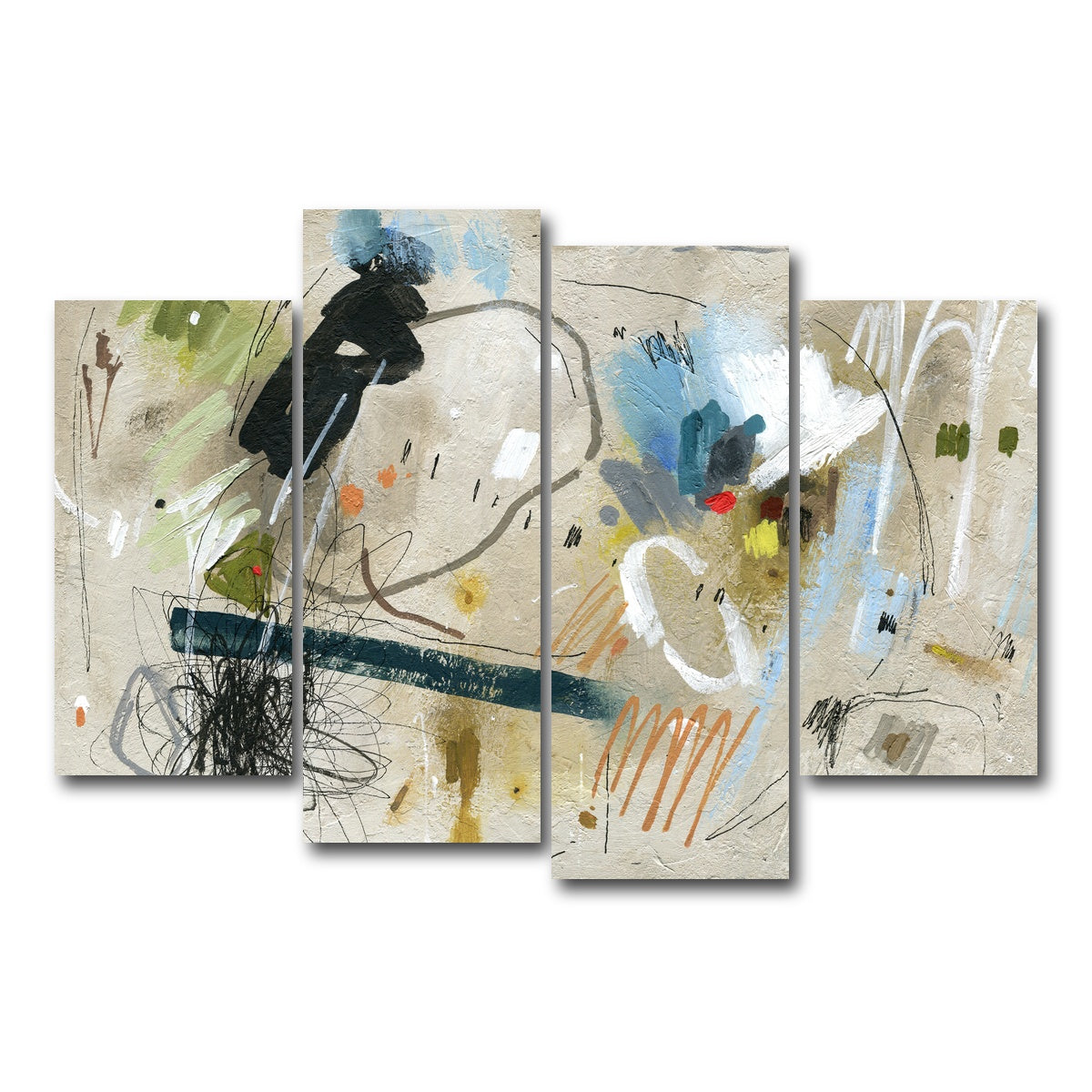 AUTO-MOCKUP WHITE | Colour2 | 4 Piece | Gallery Wrap Canvas | group=4_short