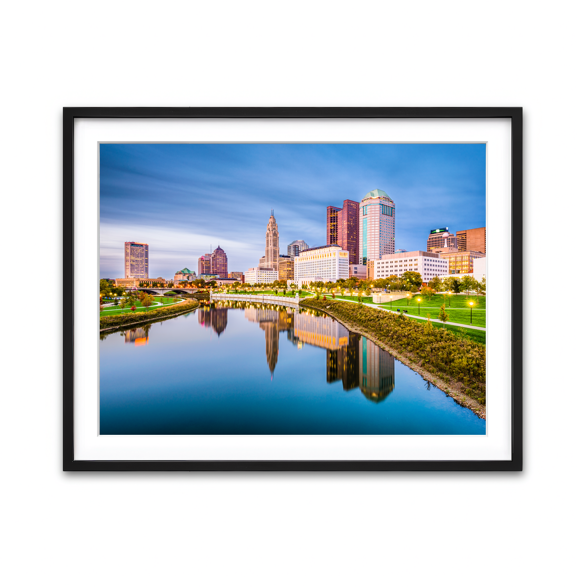 Framed Print 4x3 Black
