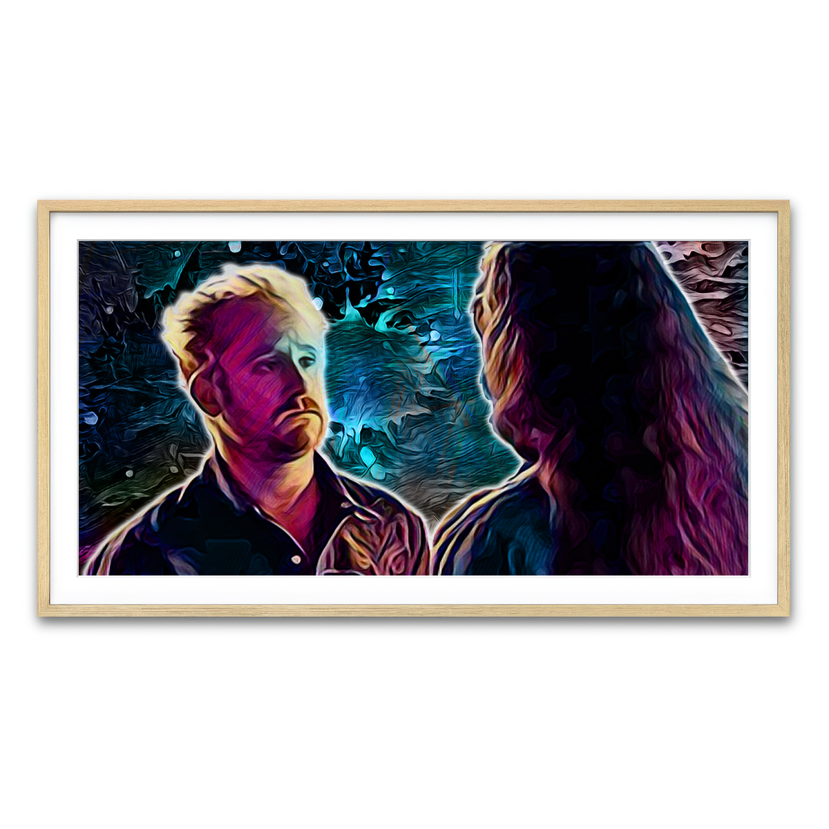 Framed Print 2x1 Natural