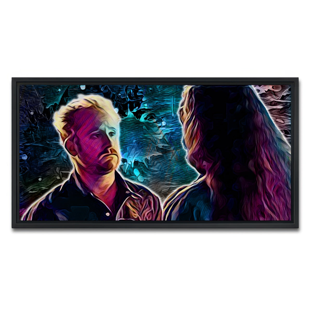 AUTO-MOCKUP WHITE | Comanche Hell or High Water | 1 Piece | Black Framed Canvas | group=2x1