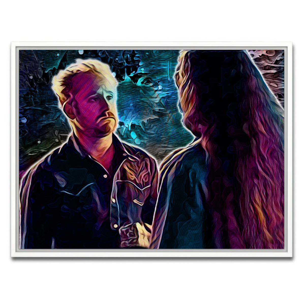 AUTO-MOCKUP WHITE | Comanche Hell or High Water | 1 Piece | White Framed Canvas | group=4x3