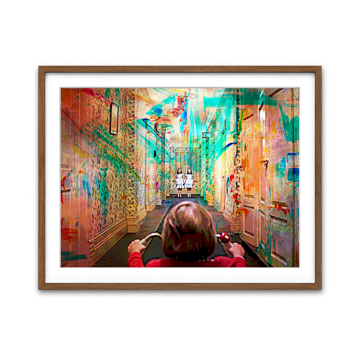 Framed Print 4x3 Walnut