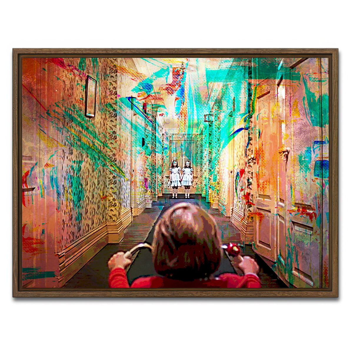 AUTO-MOCKUP WHITE | Come Play With Us Danny | 1 Piece | Walnut Framed Canvas | group=4x3
