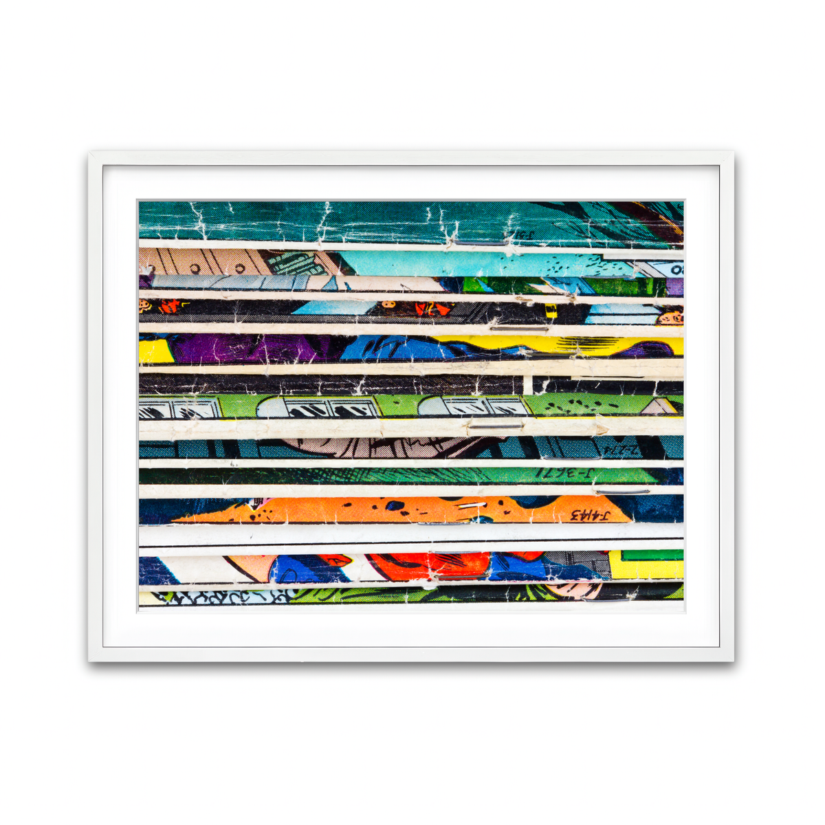 Framed Print 4x3 White