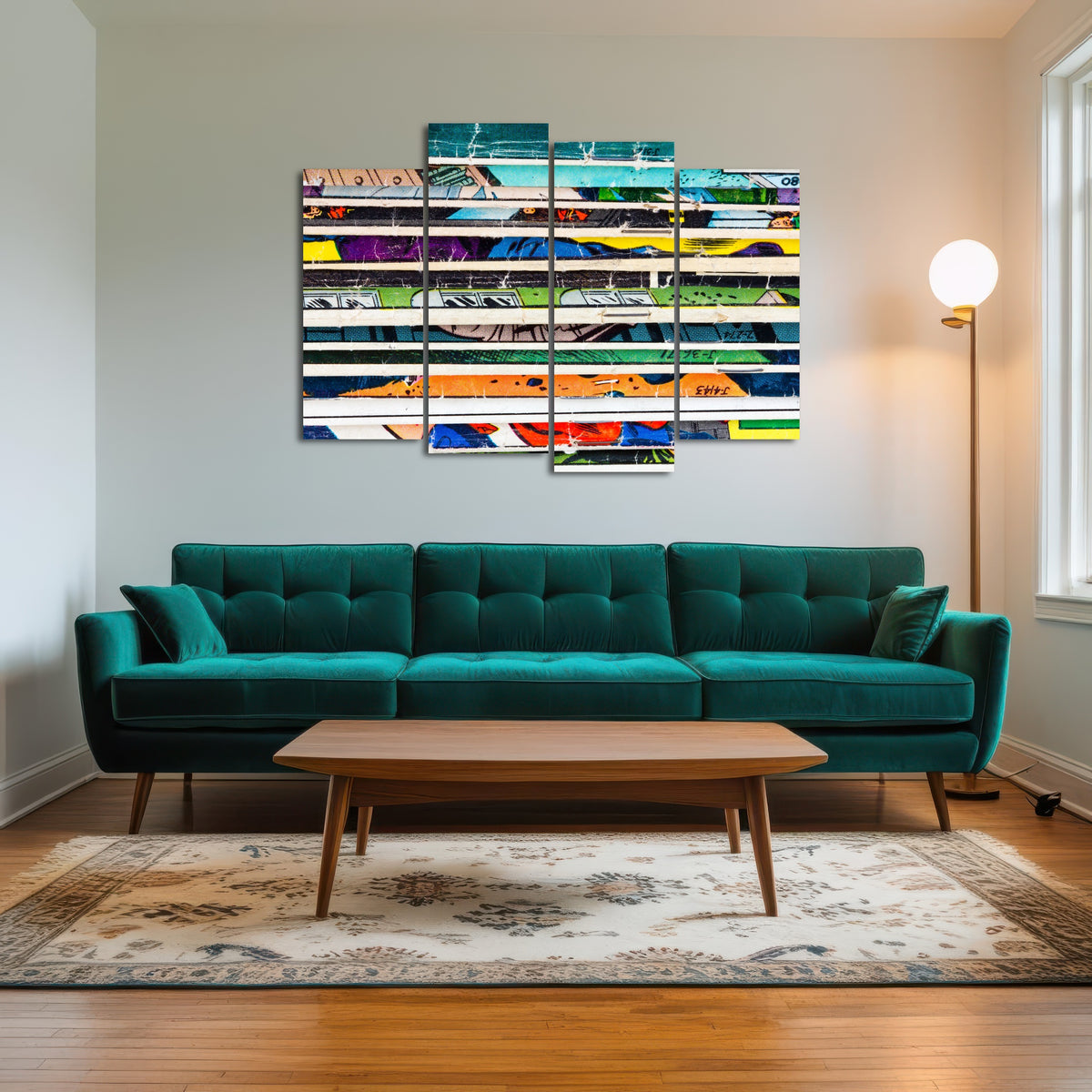 AUTO-MOCKUP ROOM | Comic Book Stack