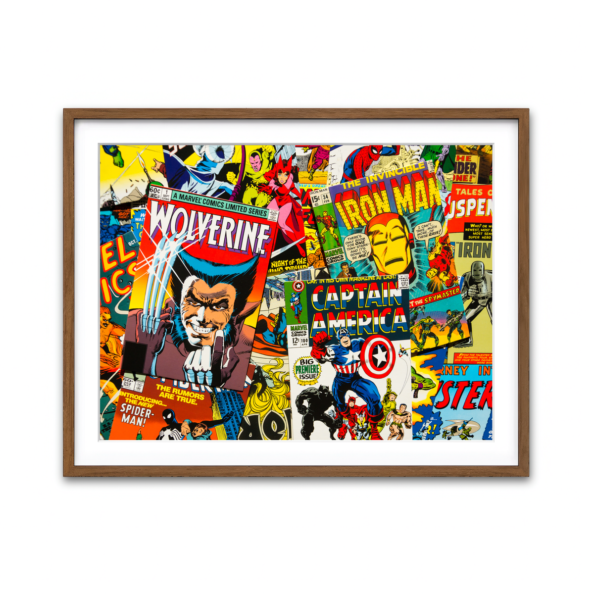 Framed Print 4x3 Walnut