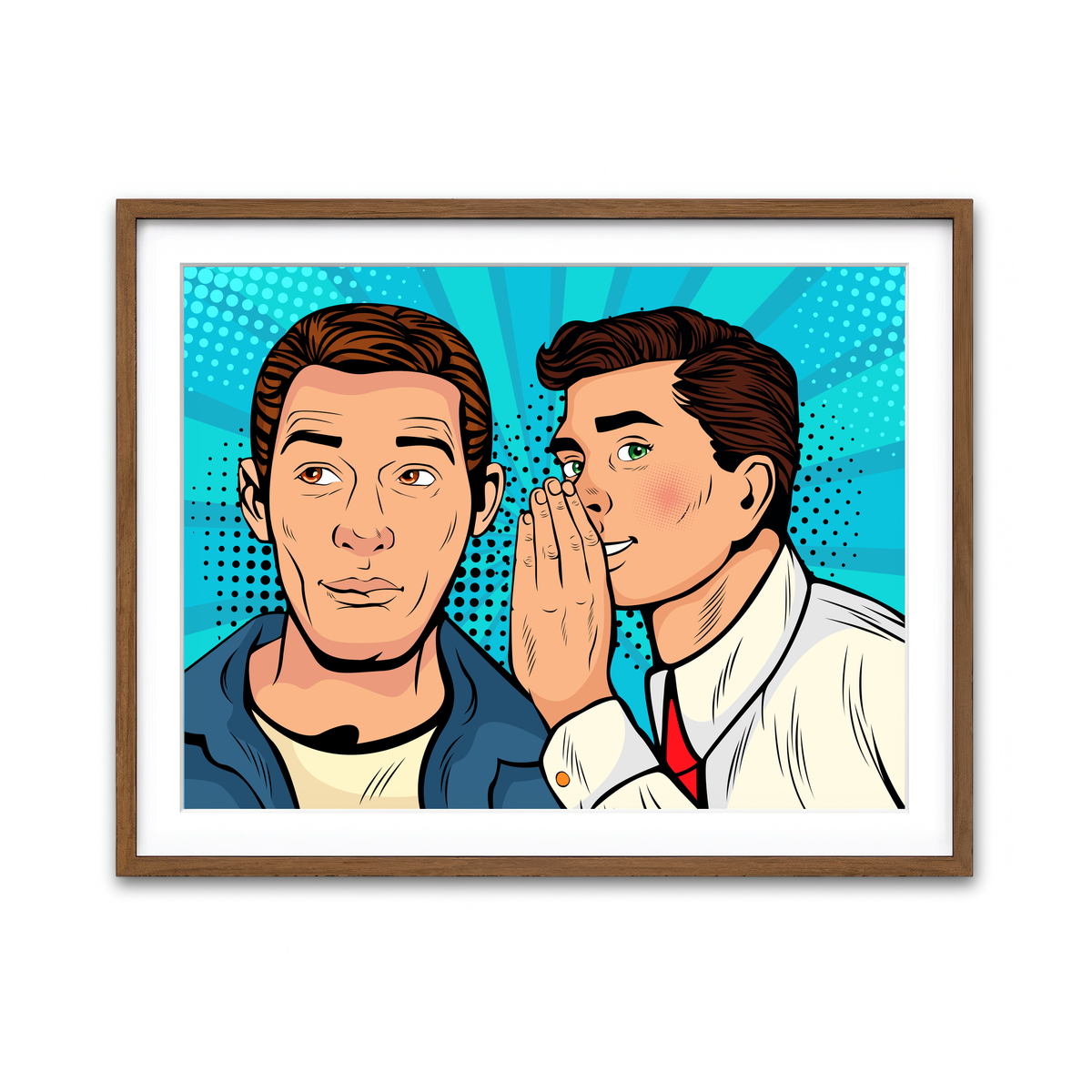 Framed Print 4x3 Walnut