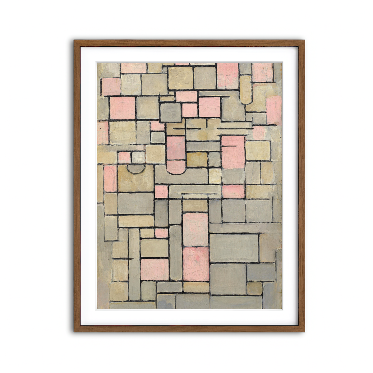 Framed Print 3x4 Walnut