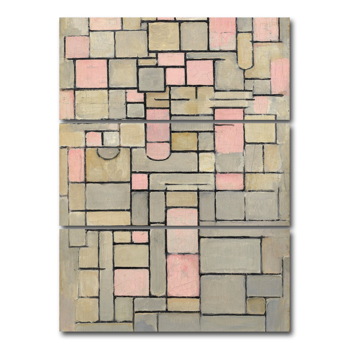 AUTO-MOCKUP WHITE | Composition 8 | 3 Piece | Gallery Wrap Canvas | group=8x18_stacked