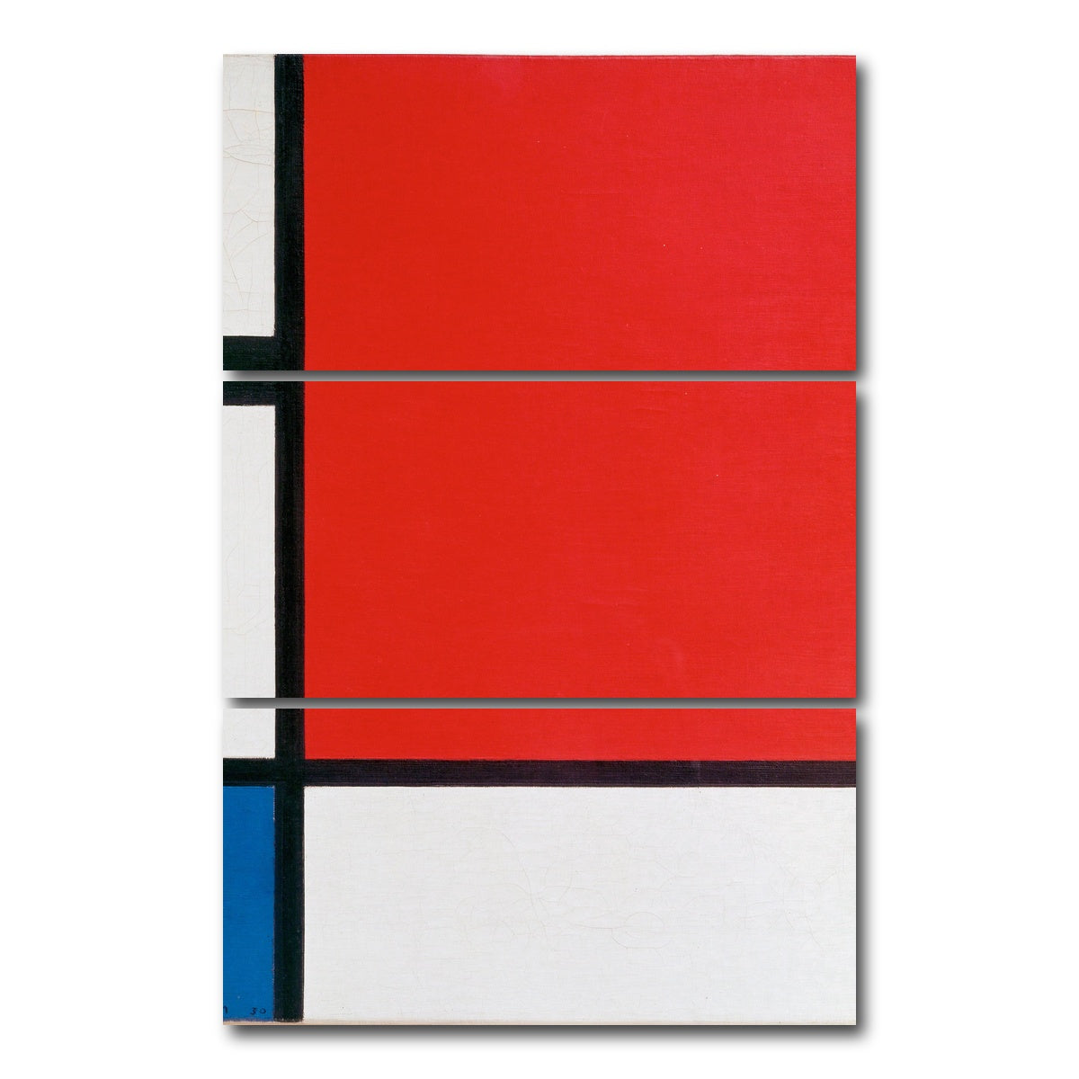 AUTO-MOCKUP WHITE | Composition II | 3 Piece | Gallery Wrap Canvas | group=12x24_stacked