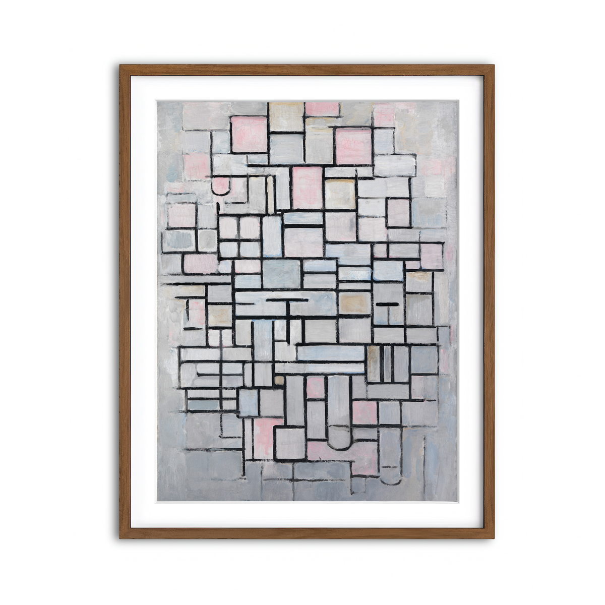 Framed Print 3x4 Walnut