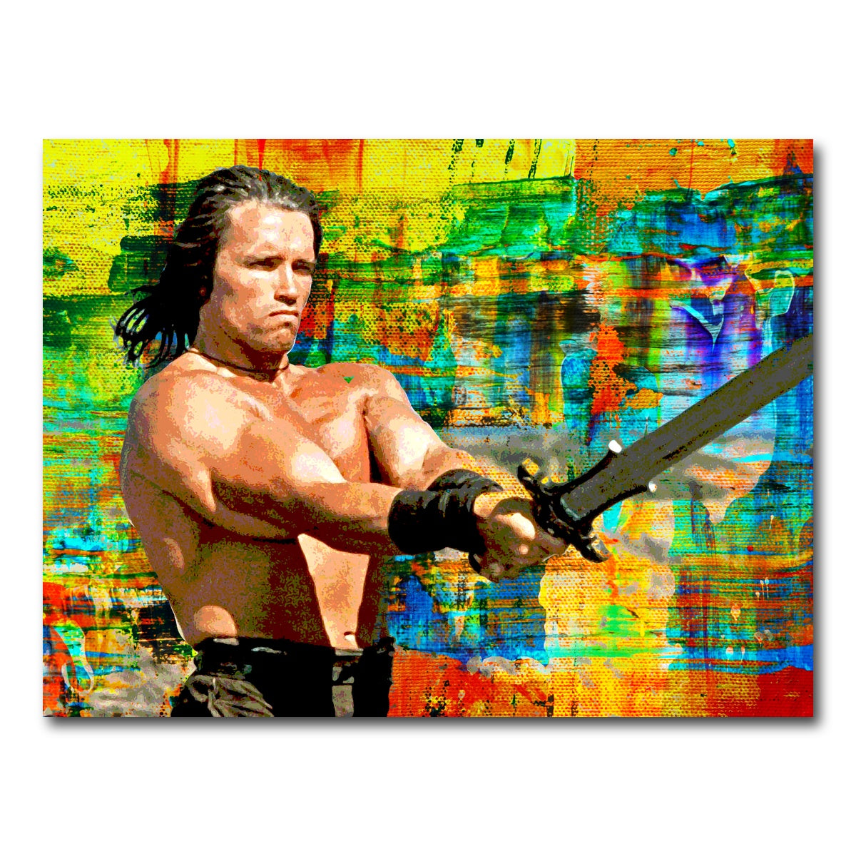 AUTO-MOCKUP WHITE | Conan the Barbarian | 1 Piece | Gallery Wrap Canvas | group=4x3