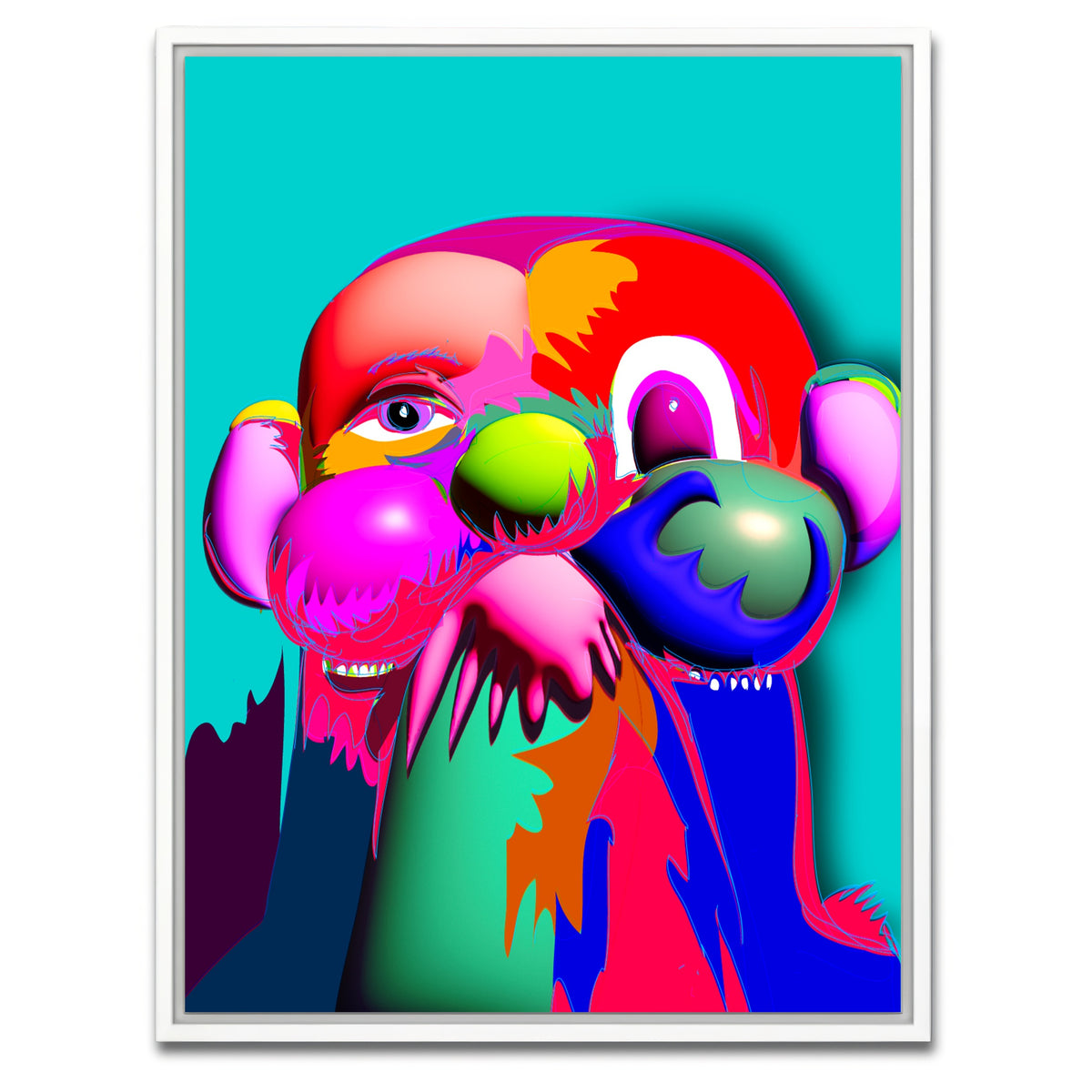 AUTO-MOCKUP WHITE | Condo Drome | 1 Piece | White Framed Canvas | group=3x4