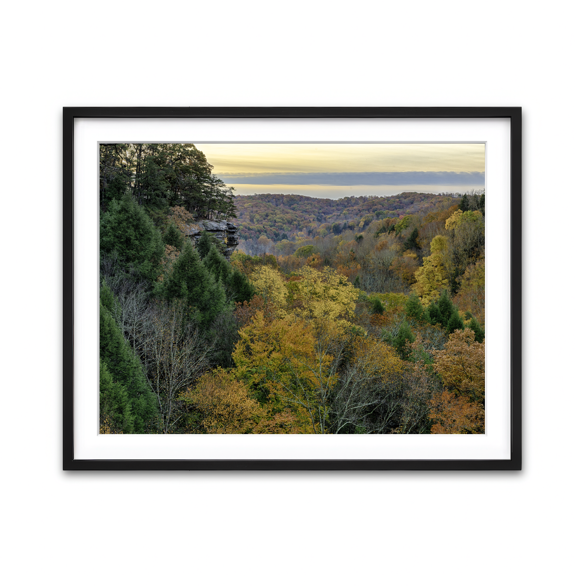Framed Print 4x3 Black
