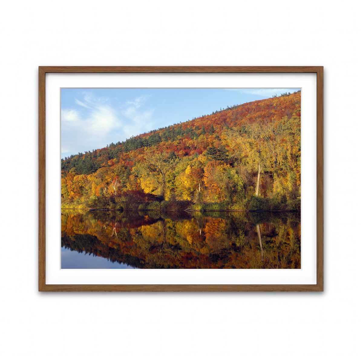 Framed Print 4x3 Walnut