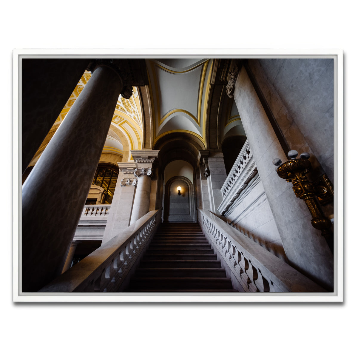 AUTO-MOCKUP WHITE | Connecticut State Library | 1 Piece | White Framed Canvas | group=4x3