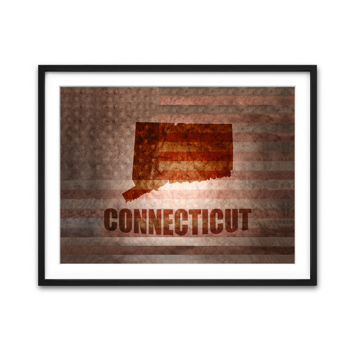 Framed Print 4x3 Black