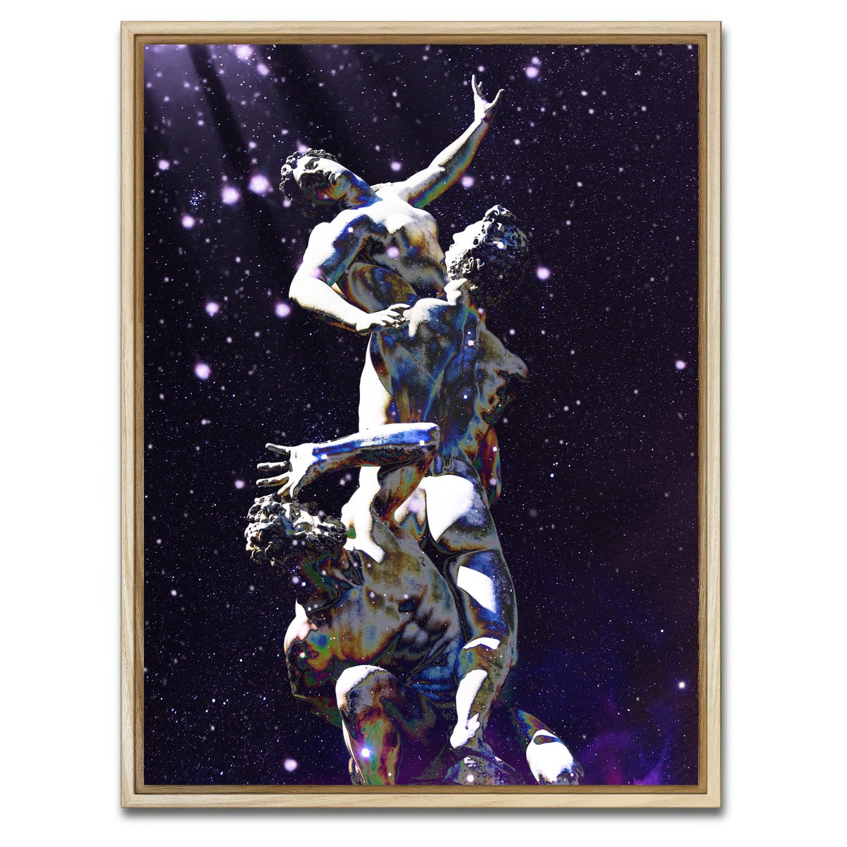 AUTO-MOCKUP WHITE | Constellation | 1 Piece | Natural Framed Canvas | group=3x4