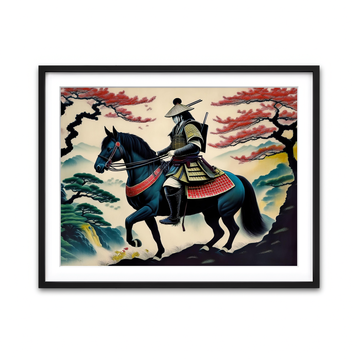 Framed Print 4x3 Black