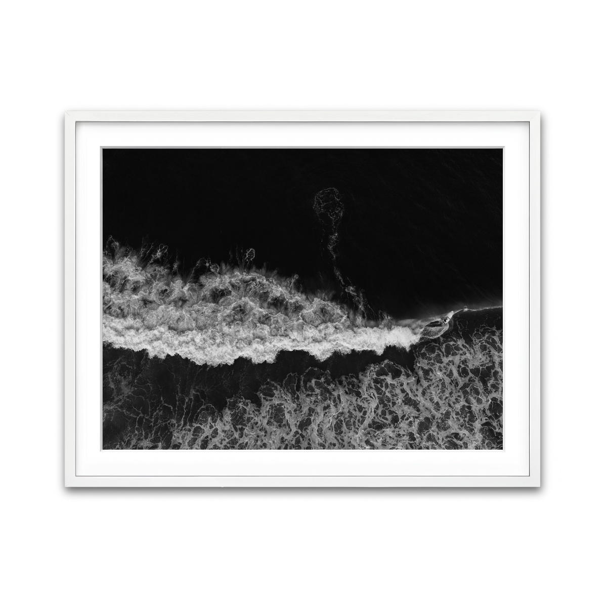 Framed Print 4x3 White
