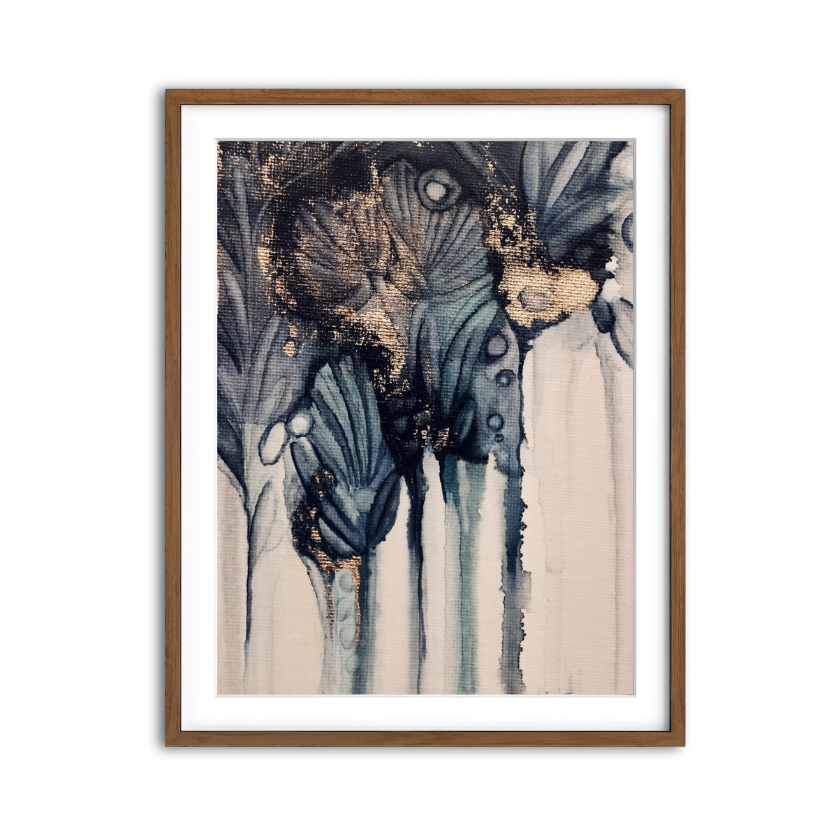Framed Print 3x4 Walnut