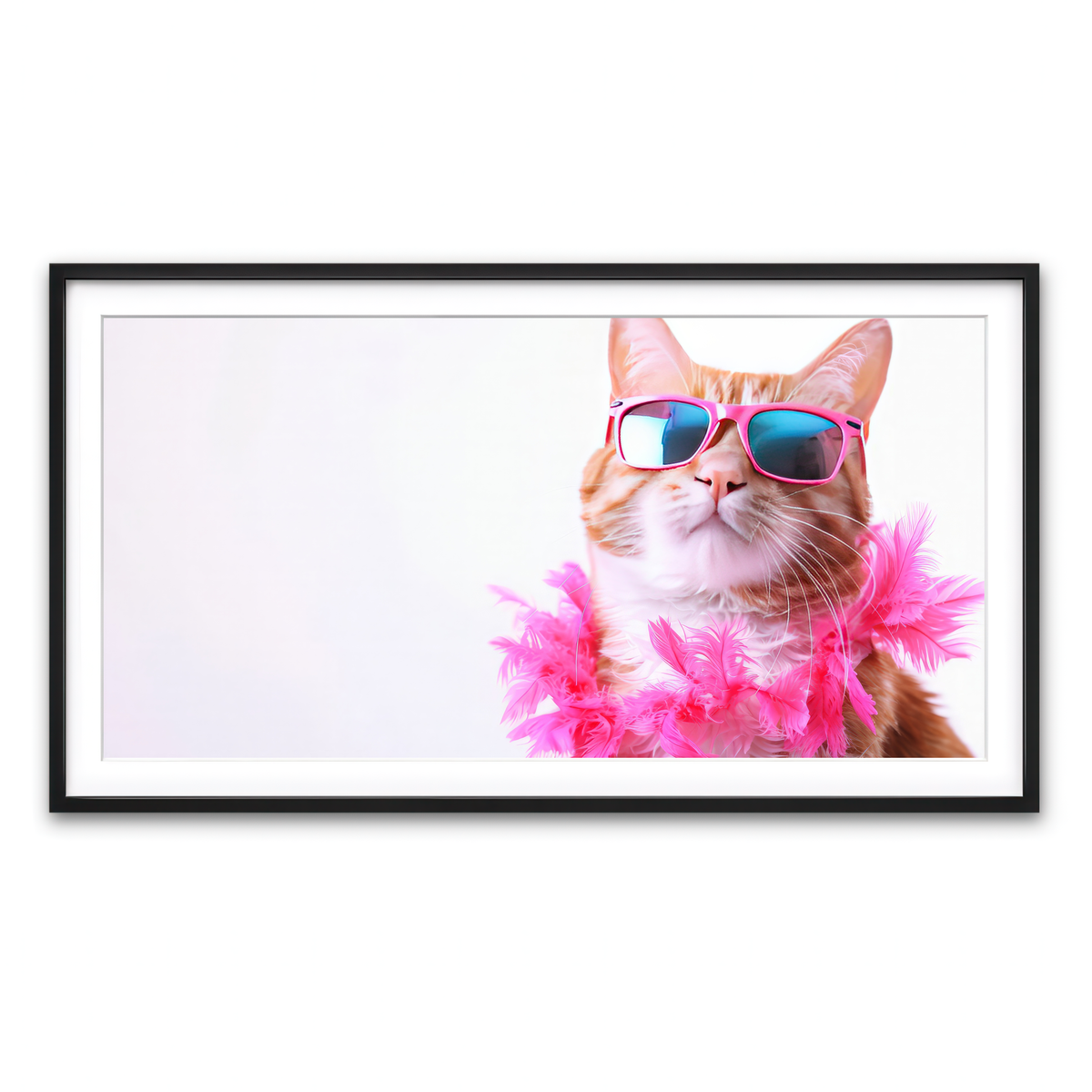 Framed Print 2x1 Black